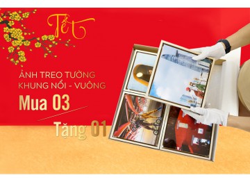 Bộ Khung Ảnh Treo Tường - Mua 3 Tặng 1